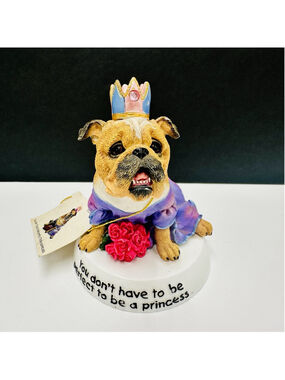 Zelda Wisdom Bulldog Figurine Don't Have 2B Perfect 2B Princess (Westland 4894)
